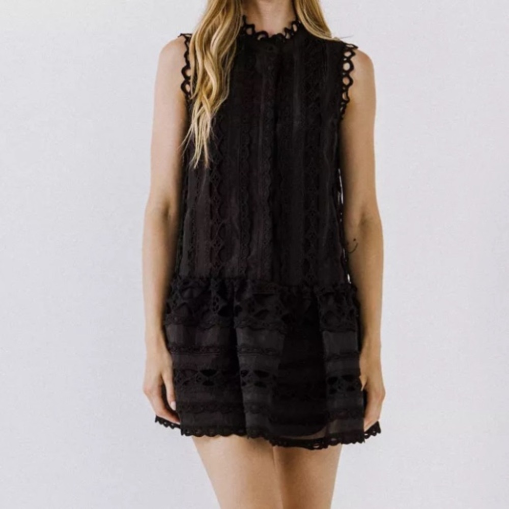 NWT Endless Rose Lace Mini Dress Size S​​​